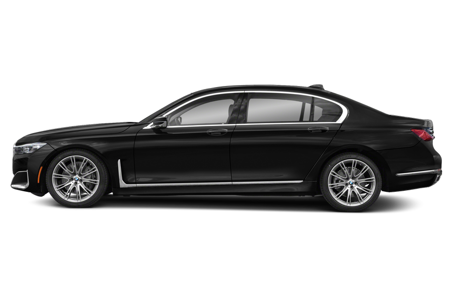2021 BMW 740 exterior side view