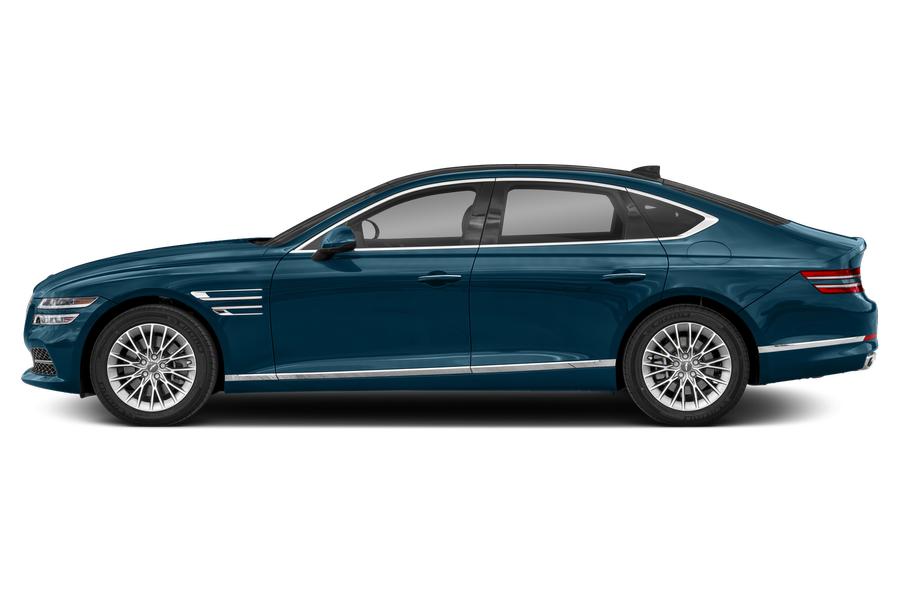 2021 Genesis G80 exterior side view