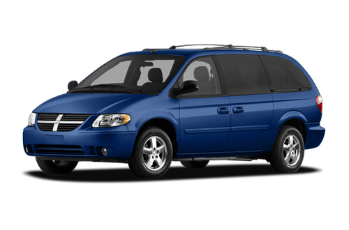 blue dodge van