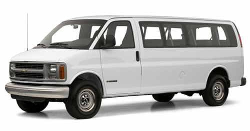 chevy express passenger van towing capacity