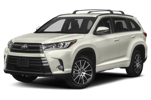 2019 Toyota Highlander Color Chart