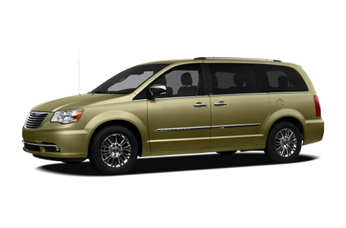 2012 chrysler town and country van