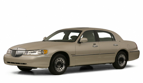 2000 lincoln town car cartier