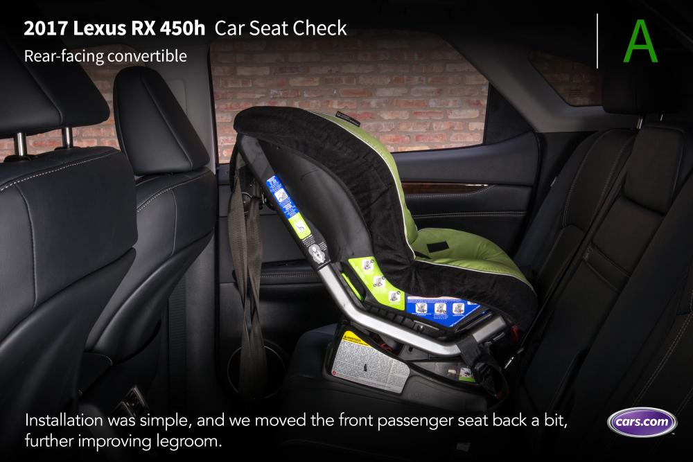 Certified Pre Owned Lexus >> 2017 Lexus RX 450h: Car Seat Check | News | Cars.com Certified Pre Owned Lexus >> 2017 Lexus RX 450h: Car Seat Check | News | Cars.com