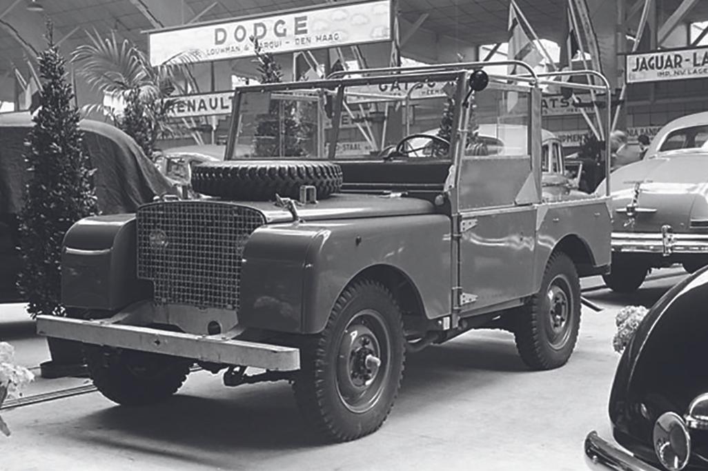 First Land Rover at 1948 Amsterdam Motor Show.jpg