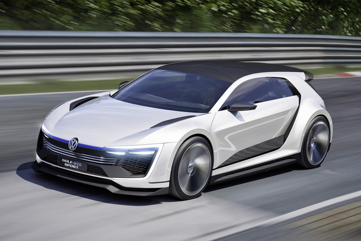Volkswagen Golf Gte Sport Concept First Look News Cars Volkswagen Gte Sport Concept Oem 1 Jpg