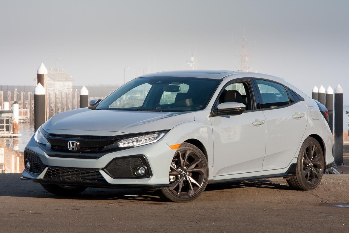 Which To 2017 Honda Civic Sedan Or Hatchback News Cars 02 17honda Civichatchback Bw Jpg