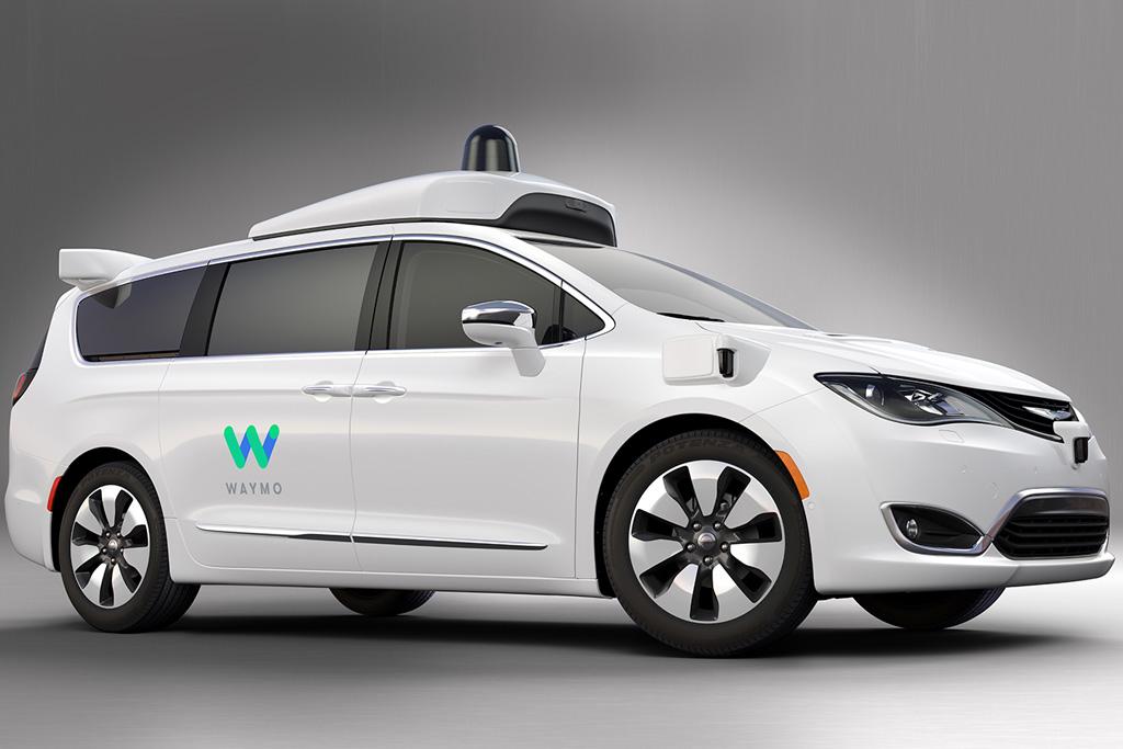 Waymo's self-driving Chrysler Pacifica Hybrid