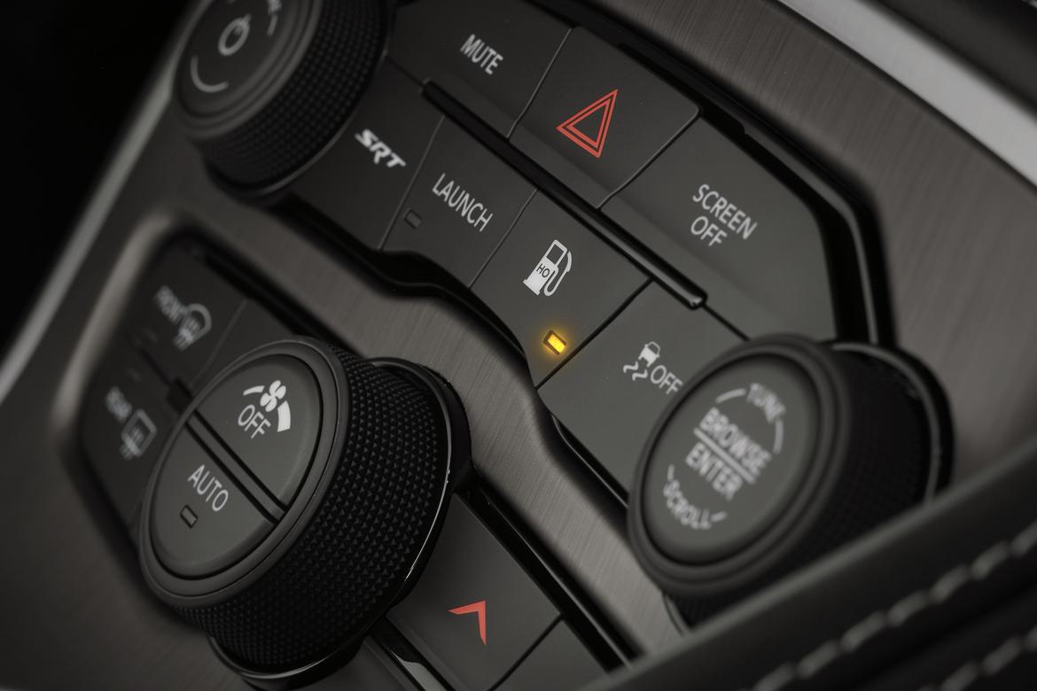 2018 Dodge Challenger SRT Demon fuel switch