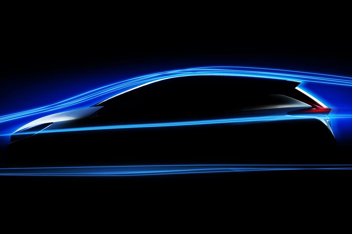 Nissan unveils shape of next-gen all-electric Leaf, boasts about aerodynamic performance Nissan unveils shape of next-gen all-electric Leaf, boasts about aerodynamic performance