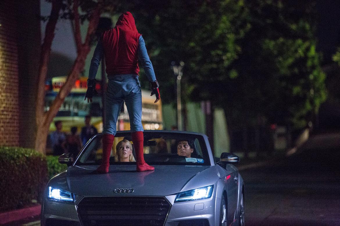 Audi TTS convertible in Spider Man: Homecoming