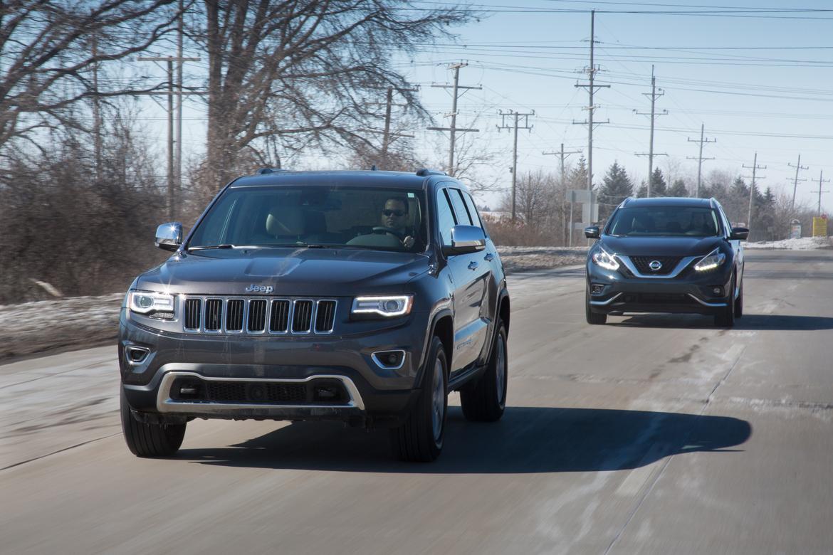 Compare jeep grand cherokee and nissan murano #5