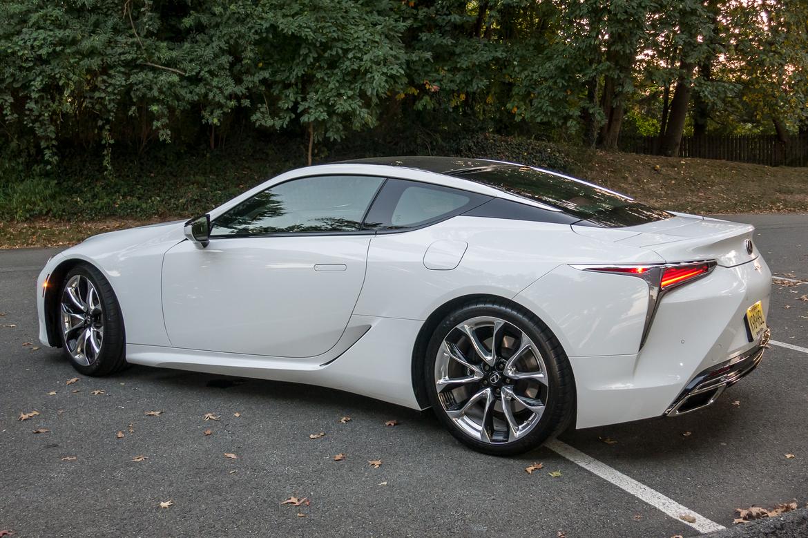 5 Things To Make Touring In A Lexus Lc 500 Grander News Cars 02 Lexus Lc 500 2018 Exterior Profile White