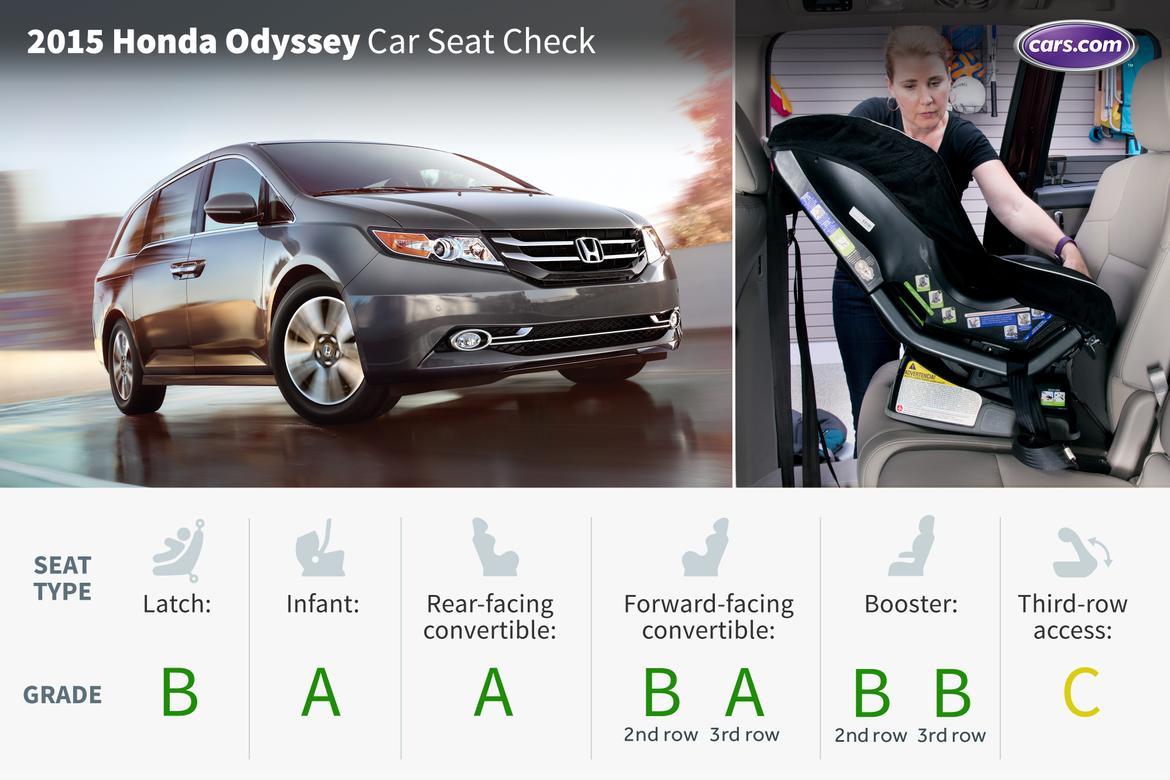 Car seat middle honda odyssey #2