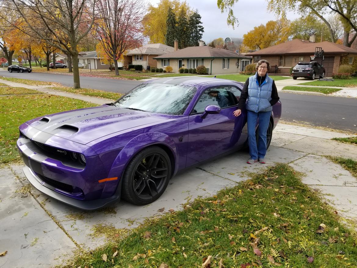 Grandma Got Bowled Over By A Hellcat 2019 Dodge Challenger Srt