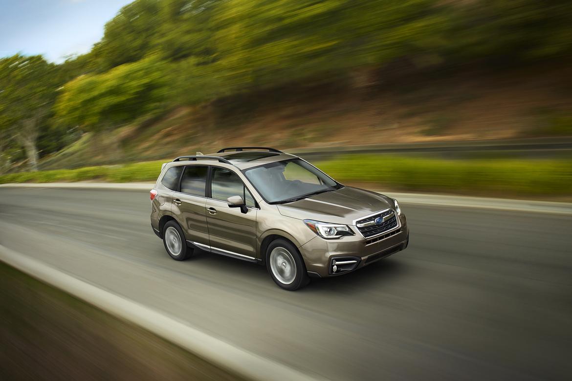 Subaru Updates 2017 Forester's Styling, Safety Features