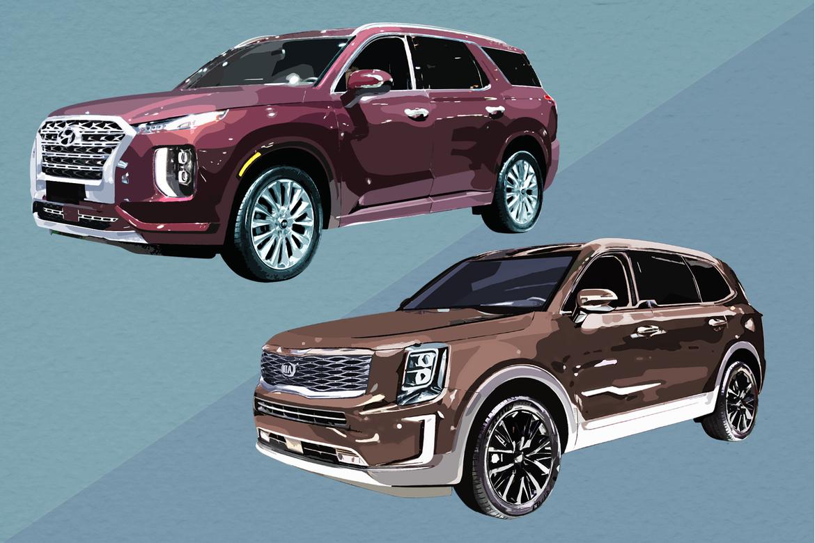 What's the Difference Between the 2020 Hyundai Palisade and 2020 Kia