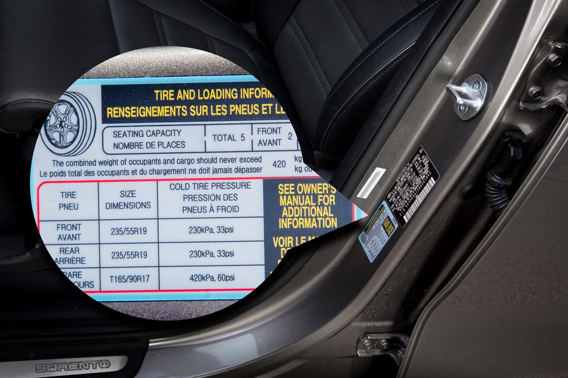 How Do I Find The Correct Tire Pressure For My Car News Cars