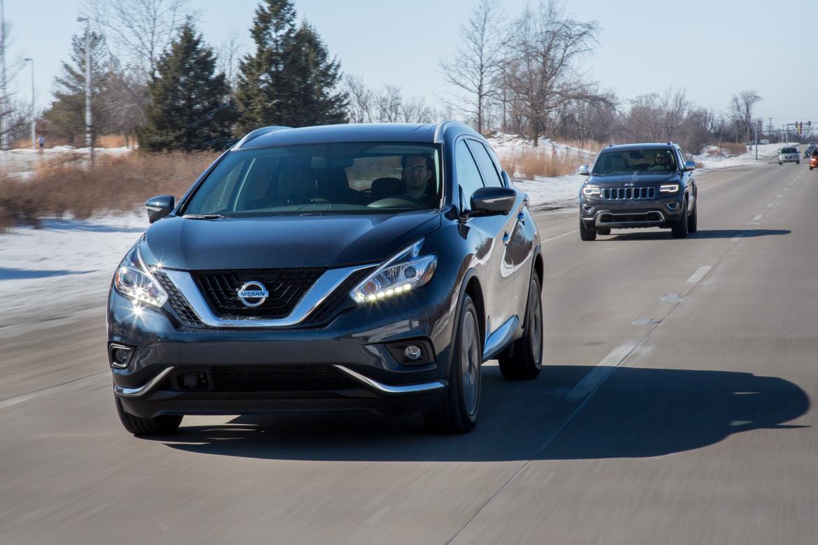 Compare jeep grand cherokee and nissan murano #3