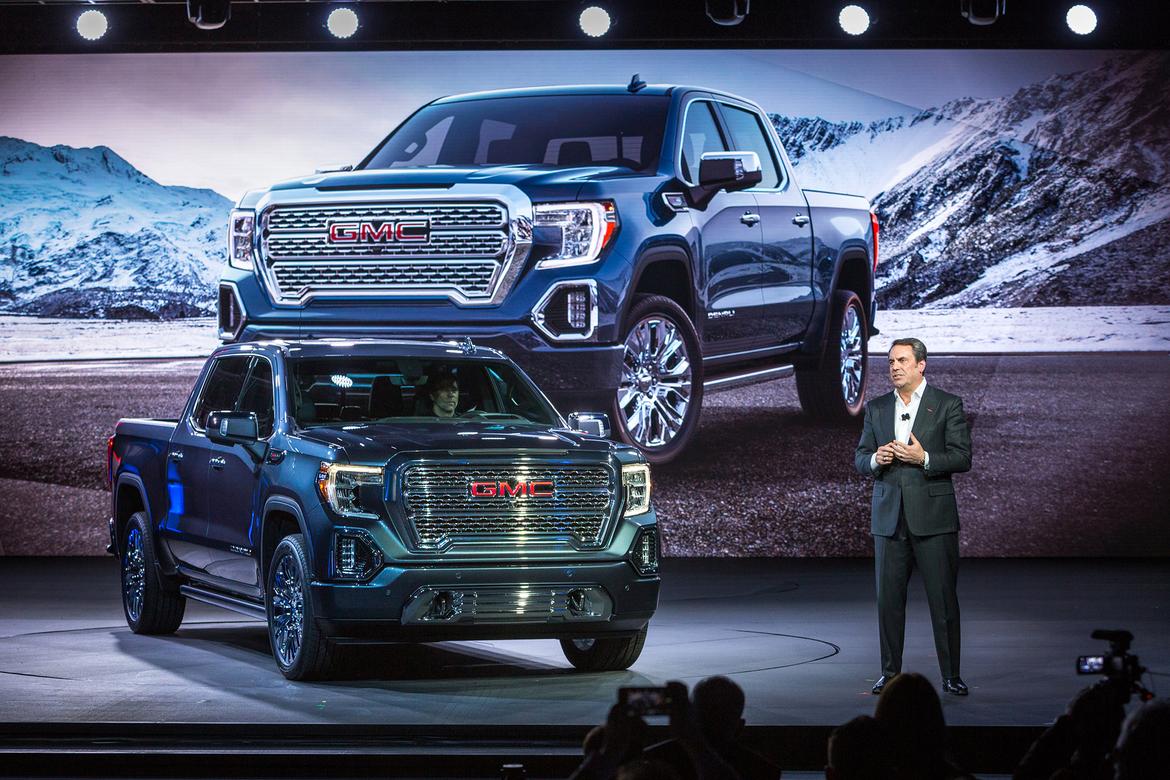 Redesigned 2019 GMC Sierra 1500 Tops What's New on ... Redesigned 2019 GMC Sierra 1500 Tops What's New on ...