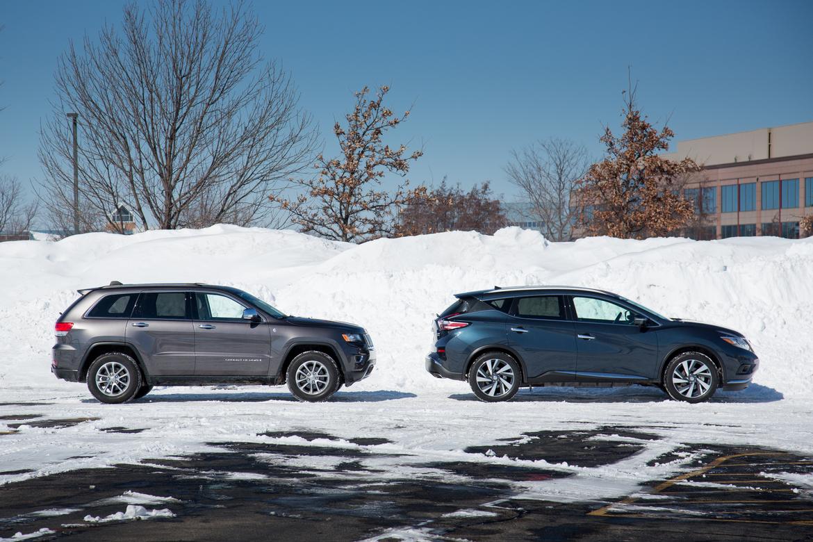 Compare jeep grand cherokee and nissan murano #2