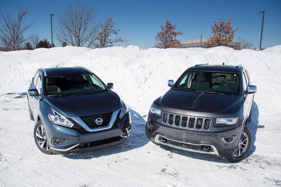 Jeep grand cherokee versus ford edge