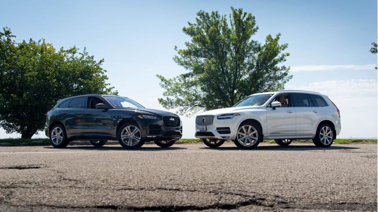 Luxury SUV Face-Off: Jaguar F-Pace Versus Volvo XC90