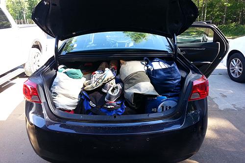 The Garage Test: What Fits in Our Long-Term Chevy Impala's ... The Garage Test: What Fits in Our Long-Term Chevy Impala's ...
