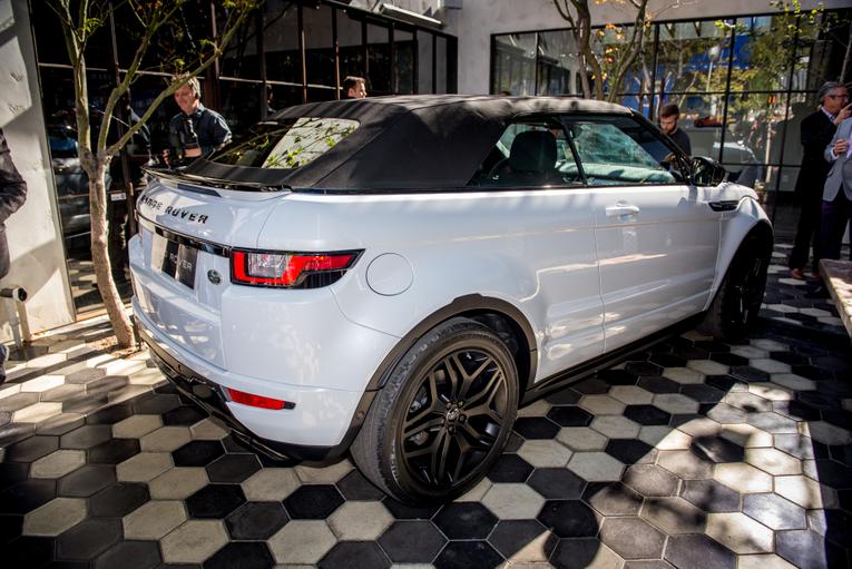 2017 Land Rover Range Rover Evoque Convertible;