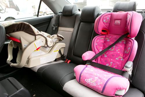 2 car seats in toyota camry #4