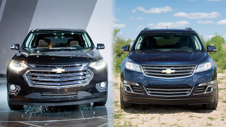 2017 Chevrolet Traverse Versus 2018 Chevrolet Traverse ... 2017 Chevrolet Traverse Versus 2018 Chevrolet Traverse ...