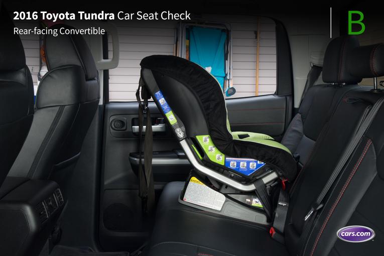 Infant car seat in toyota tundra