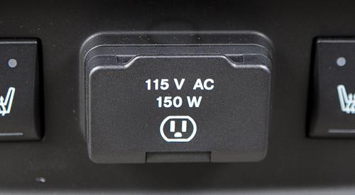 Chrysler town country 110v power outlet #1